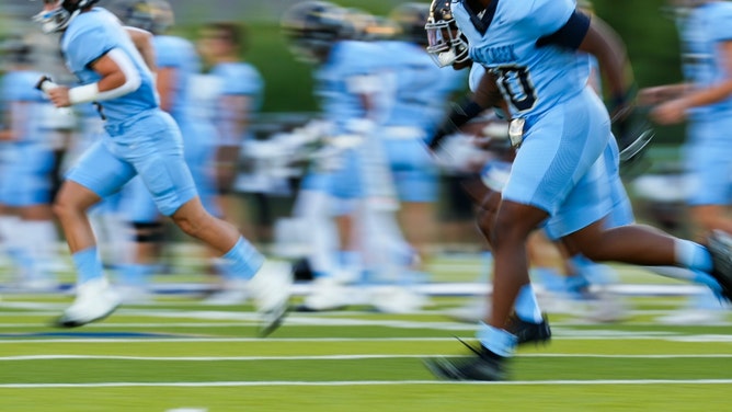 texas high school football player hospitalized after helmet to the head