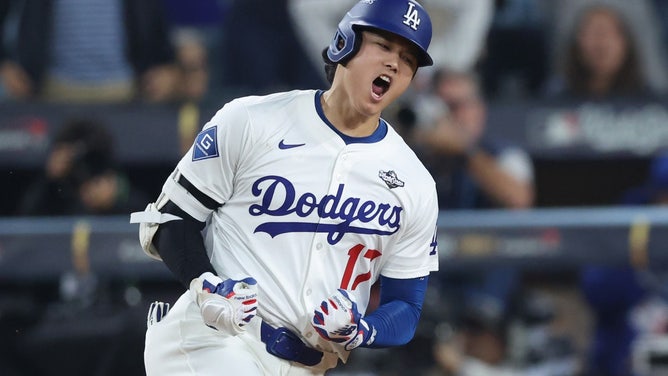 Shohei Ohtani of the Los Angeles Dodgers