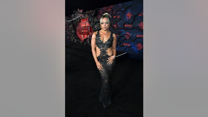 Liv Morgan at the Stranger Things Season 5 premiere