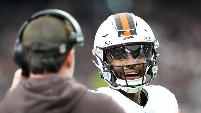 Shedeur Sanders of the Cleveland Browns