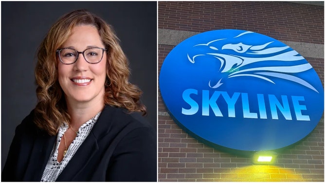 Ann Arbor High School Principal Casey Elmore.