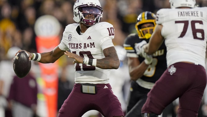 Texas A&M Aggies quarterback Marcel Reed