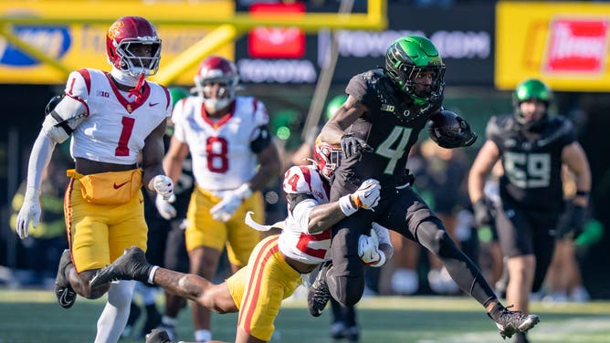 Oregon Ducks and the USC Trojans