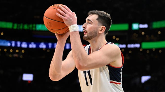 UConn forward Alex Karaban.