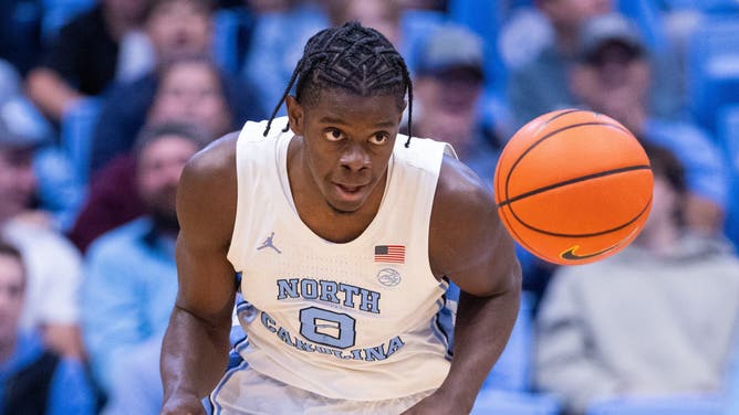 North Carolina freshman Caleb Wilson.