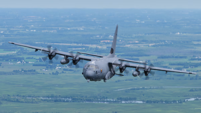 A look at an AC-130-J Ghostrider plane. (Credit: Master Sgt. Christopher Boitz/https://www.af.mil/About-Us/Fact-Sheets/Display/Article/467756/ac-130j-ghostrider/Public domain)