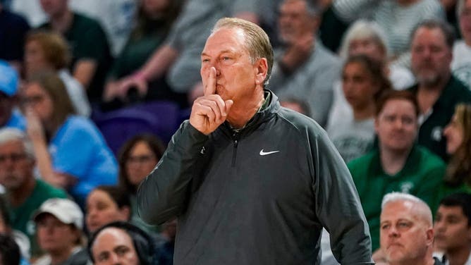 Michigan State head coach Tom Izzo.