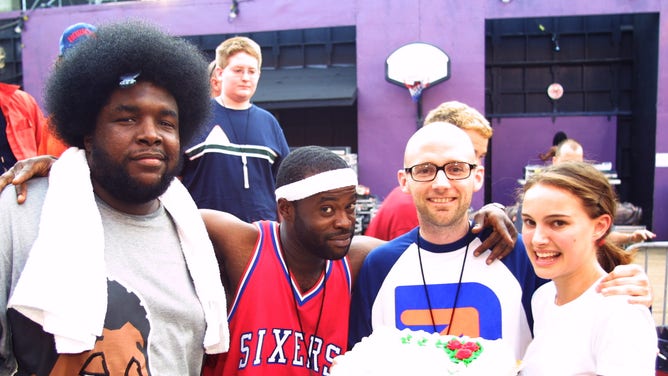 Moby and Natalie Portman