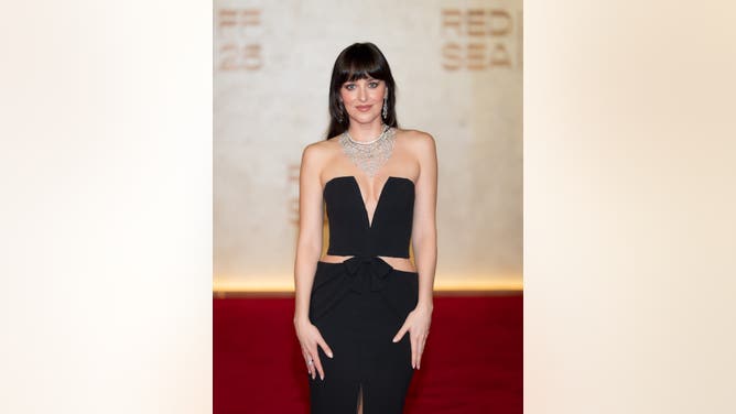 Dakota Johnson topless Calvin Klein campaign