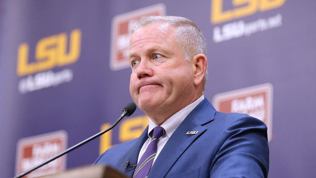 Brian Kelly Files Lawsuit Against LSU, Says School Now Trying To Void $54 Million Buyout By Firing For 'Cause'