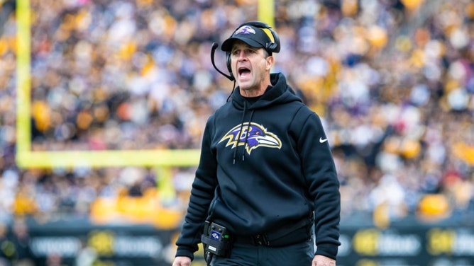 Baltimore Ravens head coach John Harbaugh