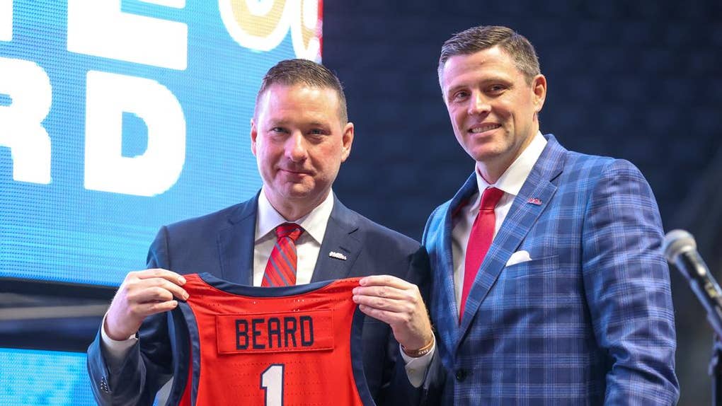 New Ole Miss HC Chris Beard and AD Keith Carter