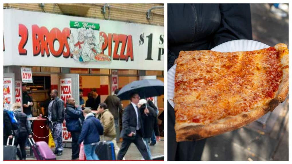 2 bros pizza dollar slice