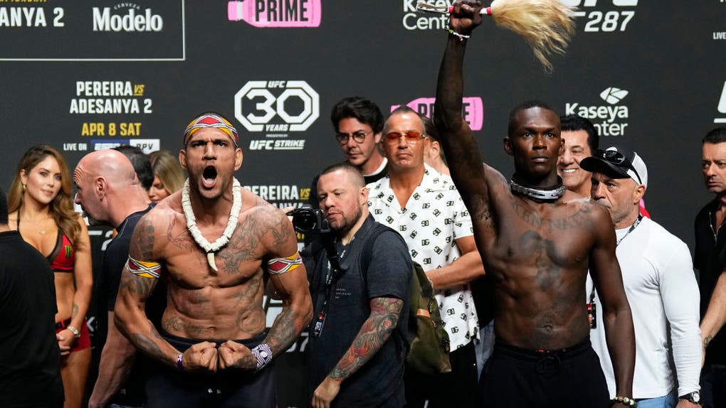 UFC 287 Ceremonial Weigh-in