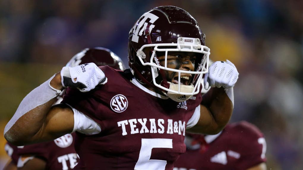 Texas A&M WR Jalen Preston
