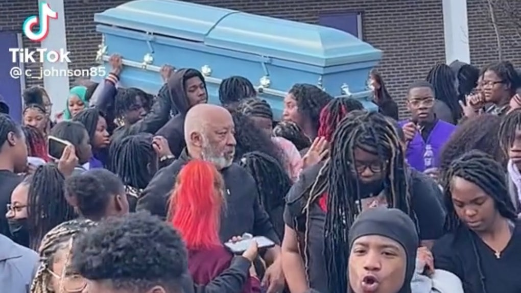 Wossman High School Holds Funeral For Opponent