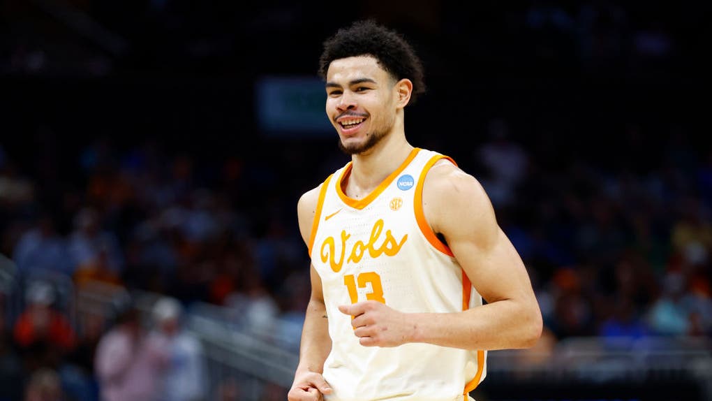 Tennessee's Olivier Nkamhoua during NCAA Tournament