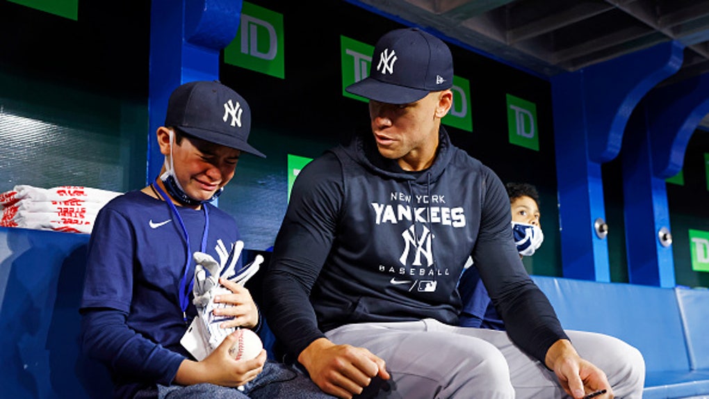 Aaron Judge leaves Yankees fan with unforgettable moment