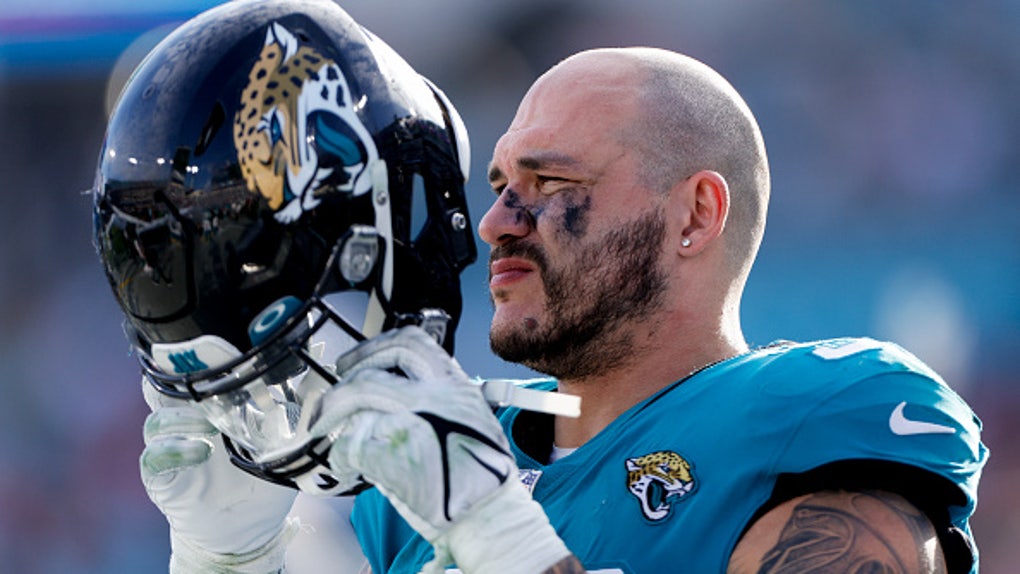Jaguars' Adam Gotsis Gets Biggest Tattoo You'll See