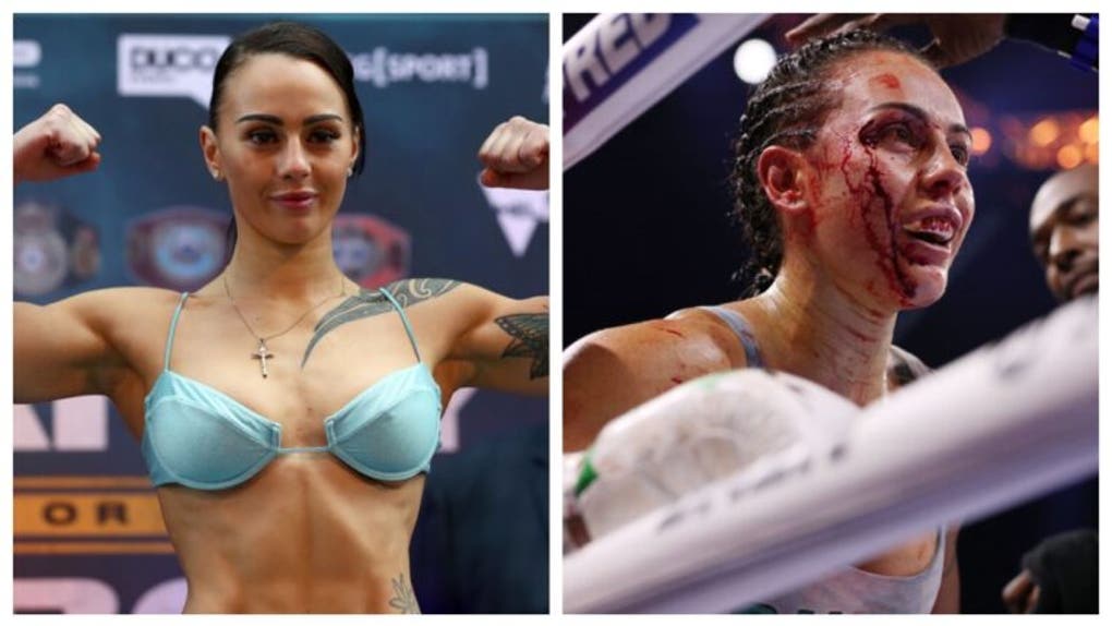 Boxer Who Weighed In With A Body Paint Top On Shared Behind-The-Scenes Footage Of What Went Into Her Viral Moment