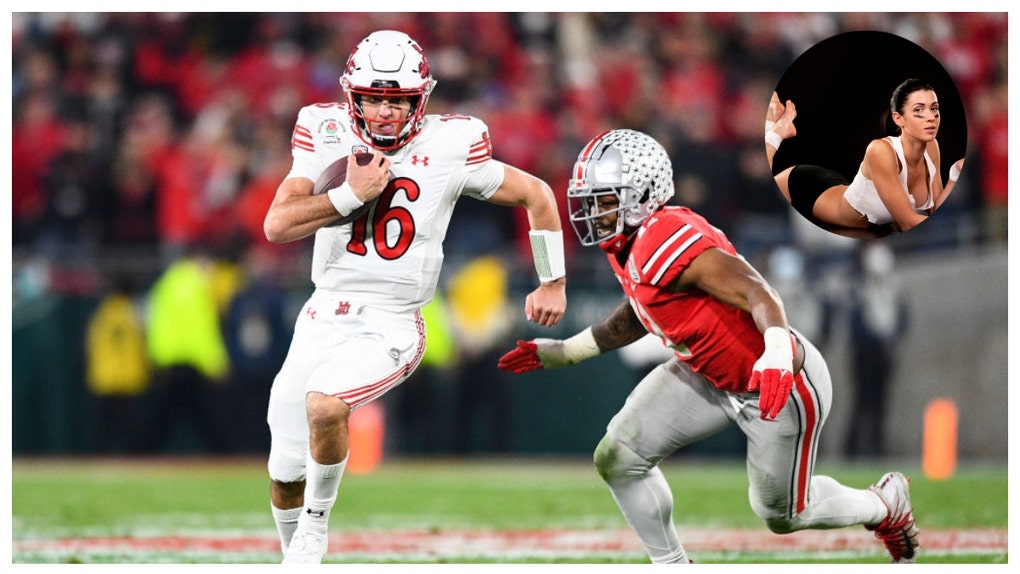 Utah QB Bryson Barnes has a college football wife who's ready for the spotlight.