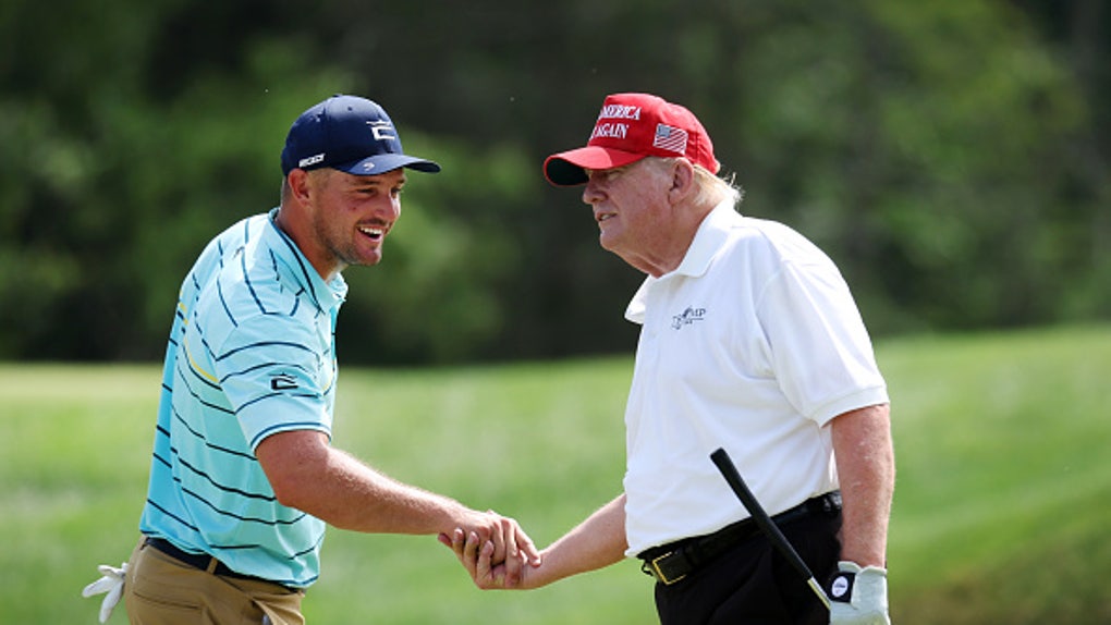 Bryson DeChambeau Thrilled To Play With 'Really Good Golfer' Donald Trump At LIV Pro-Am