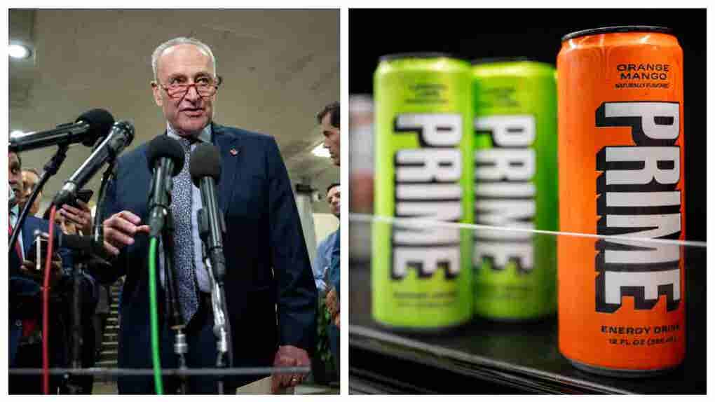 CHUCK SCHUMER PRIME ENERGY DRINK