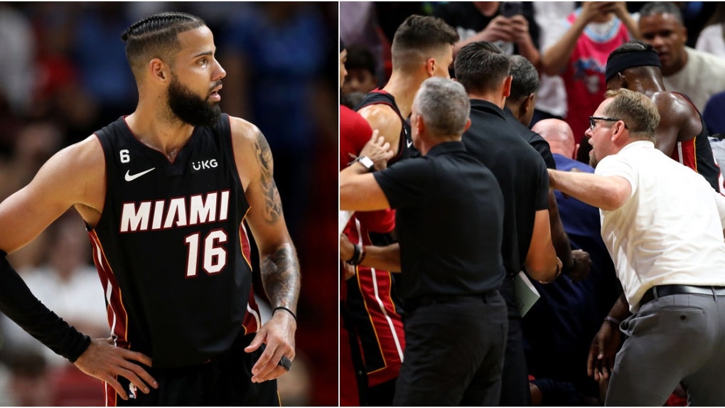Miami Heat Caleb martin Fight