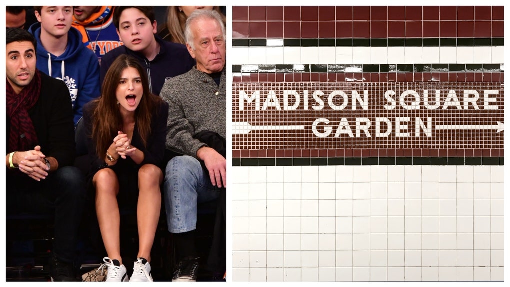 EMILY RATAJKOWSKI NEW YORK KNICKS