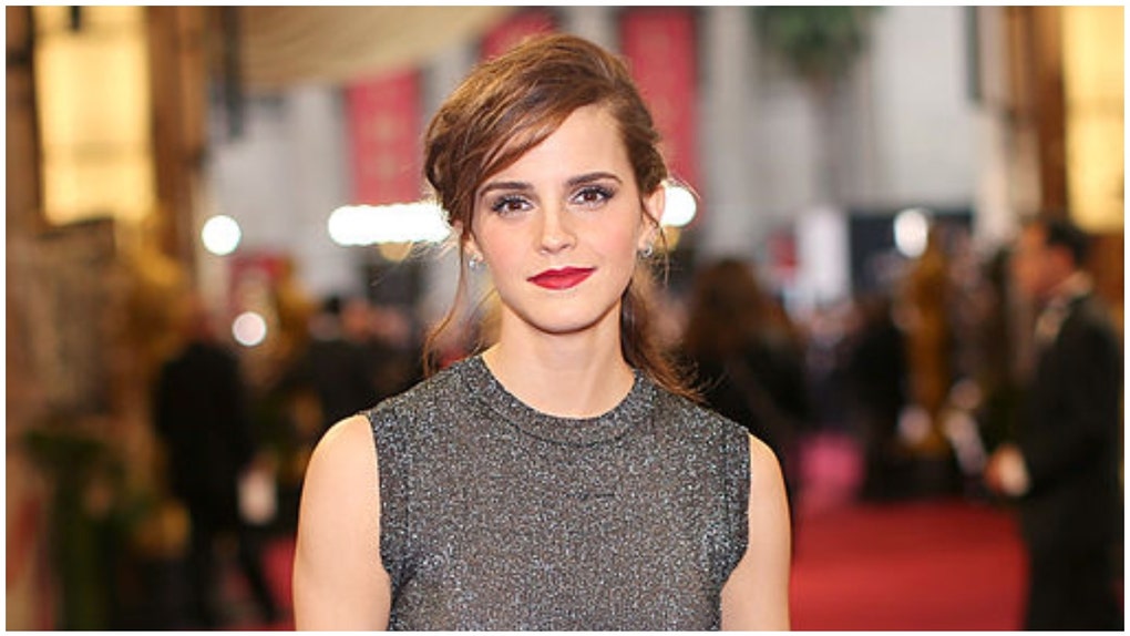 Emma Watson was roasted for wearing a bizarre blue outfit to promote Renais Gin. See a photo of the outfit and the reactions. (Credit: Getty Images)