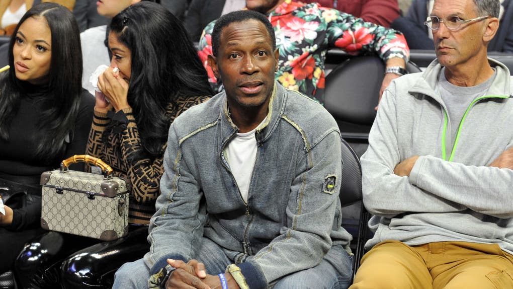 Kenny Lofton at NBA game