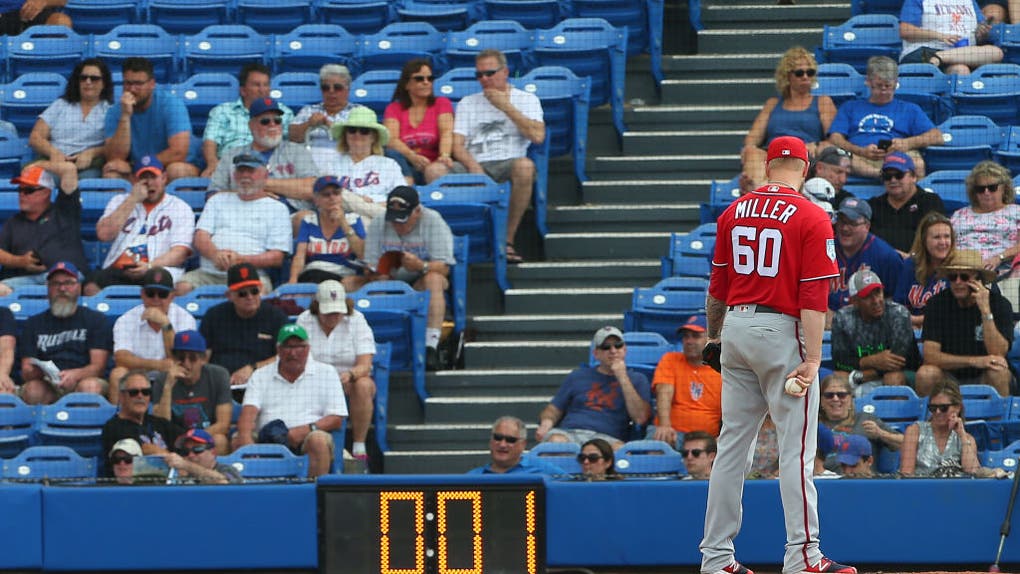 Justin Miller pitch clock