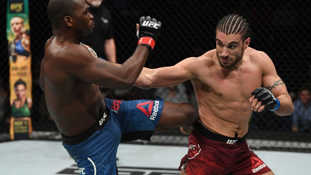 UFC fighter Elias Theodorou