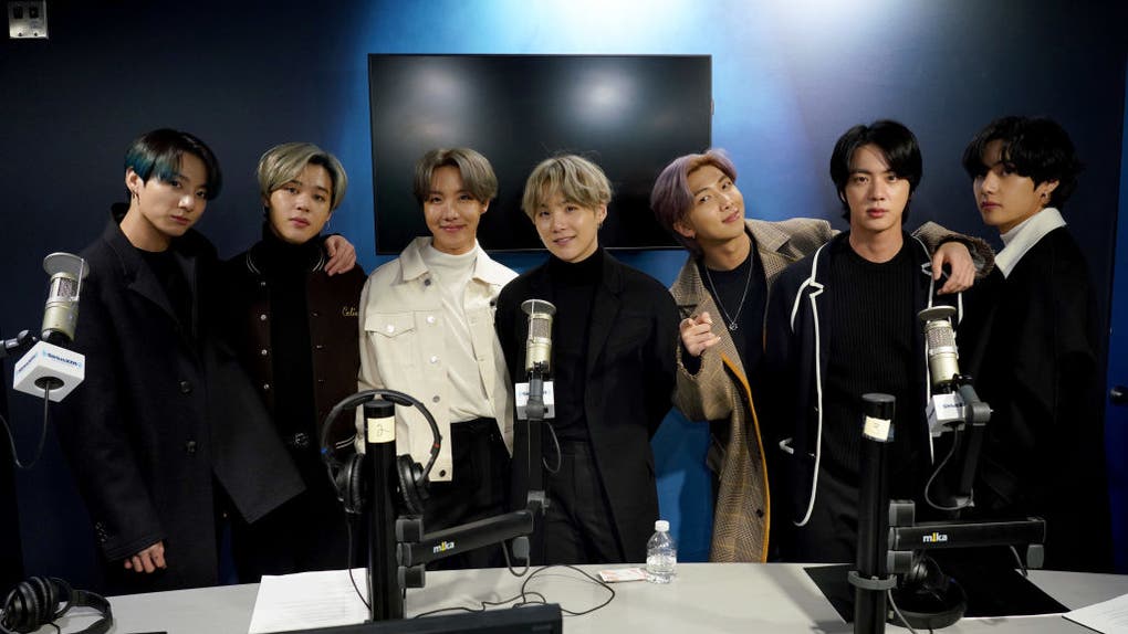 BTS Visits the SiriusXM Studios