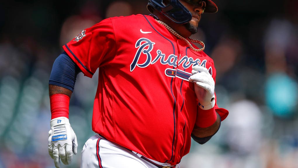 3a8bee33-Miami Marlins v Atlanta Braves