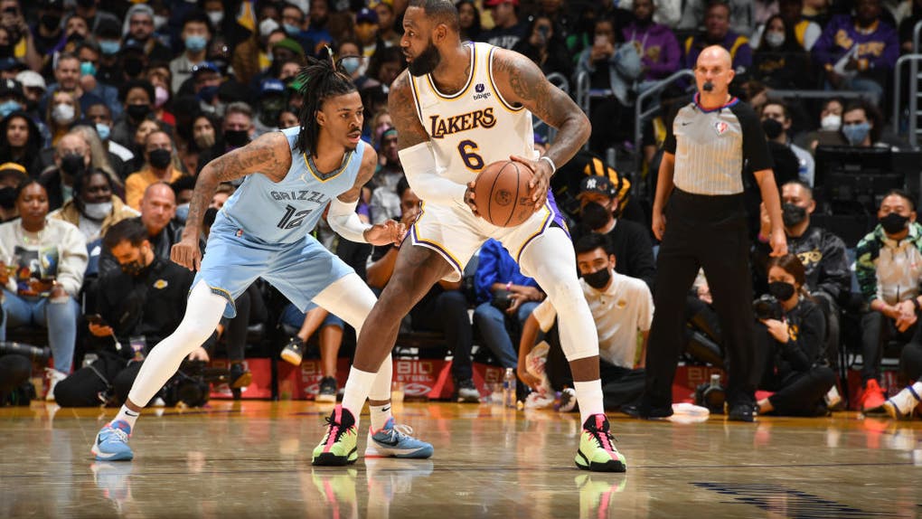Memphis Grizzlies v Los Angeles Lakers