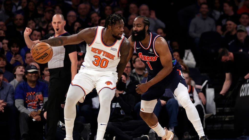 Philadelphia 76ers v New York Knicks
