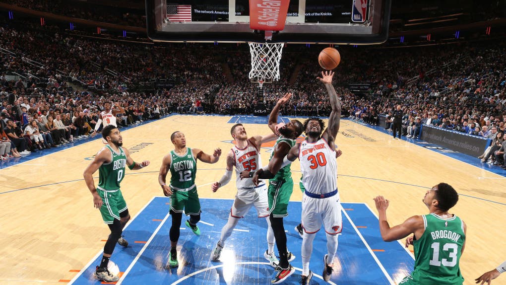 Boston Celtics v New York Knicks