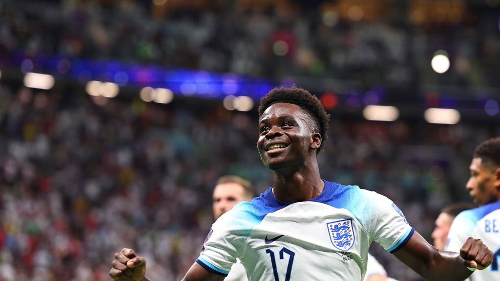 England's Bukayo Saka
