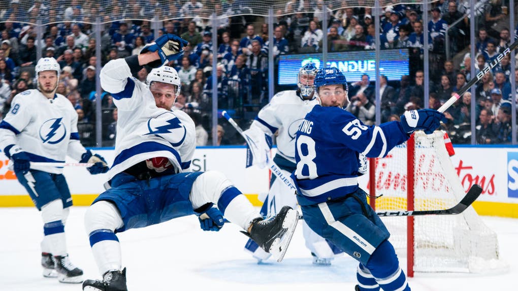 Tampa Bay Lightning v Toronto Maple Leafs - Game One
