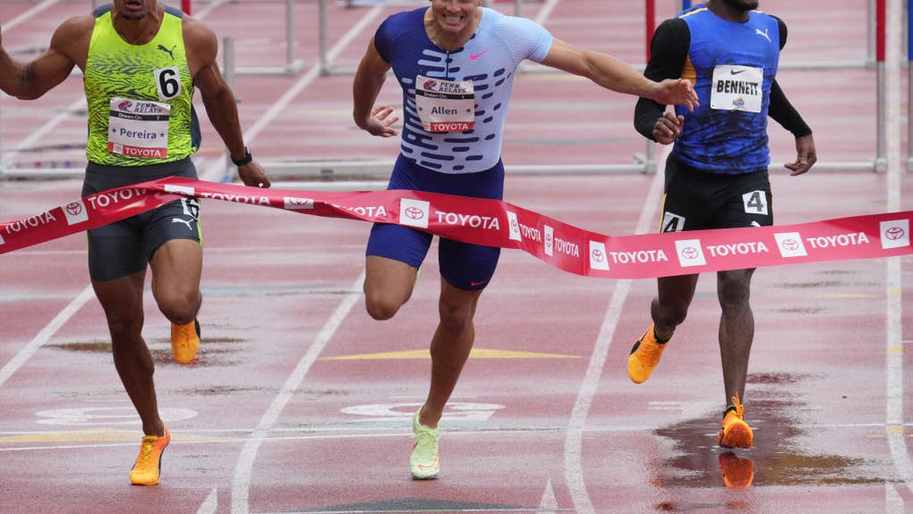 Eagles' WR Devon Allen Runs Fourth-Fastest 110m Hurdles Of 2023