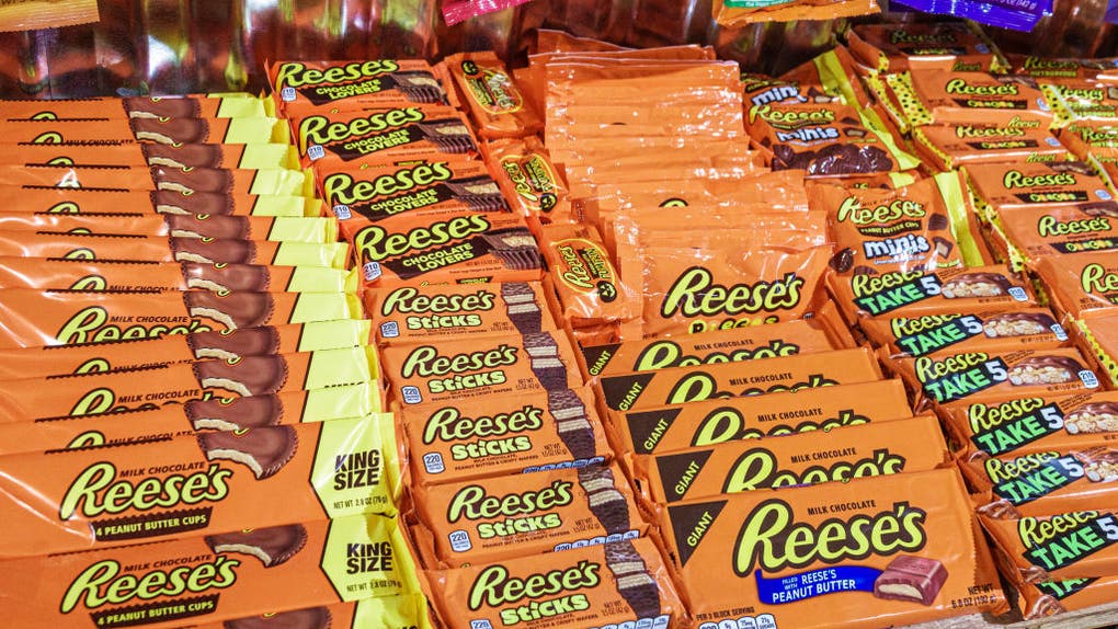 Orlando, Winter Park, Rocket Fizz Soda Pop & Candy Shop, Reese's peanut butter chocolate candy bars