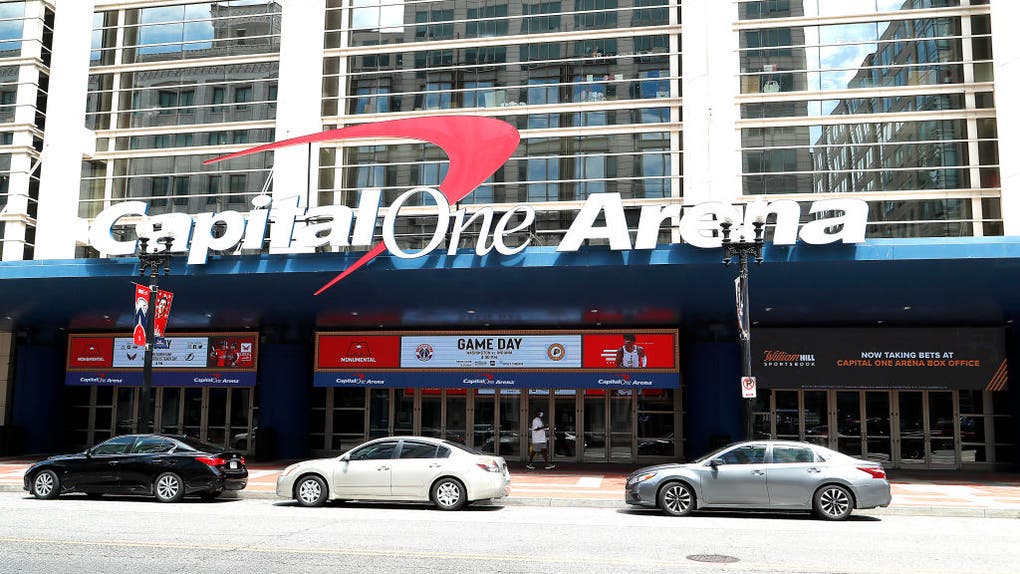 Capital One Arena, home of the Washington Capitals and Washington Wizards