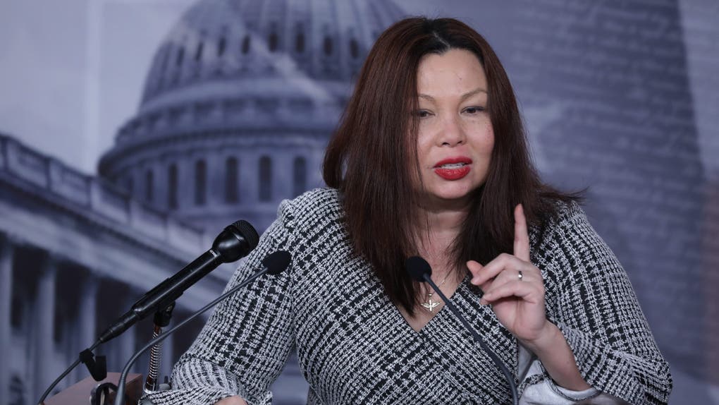 Senators Schumer, Kaine And Duckworth Address Media At The Capitol