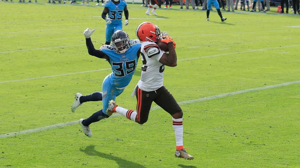 Cleveland Browns v Tennessee Titans