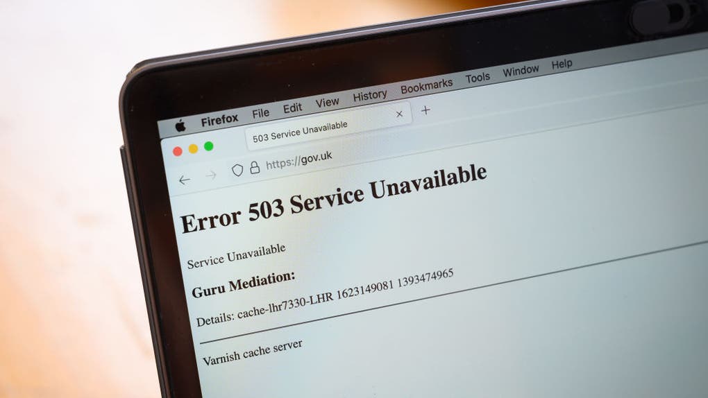 4be5ad15-Media And Government Websites Temporarily Offline
