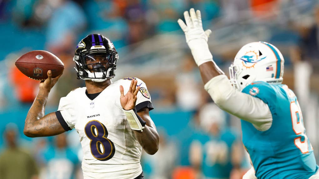 Baltimore Ravens v Miami Dolphins