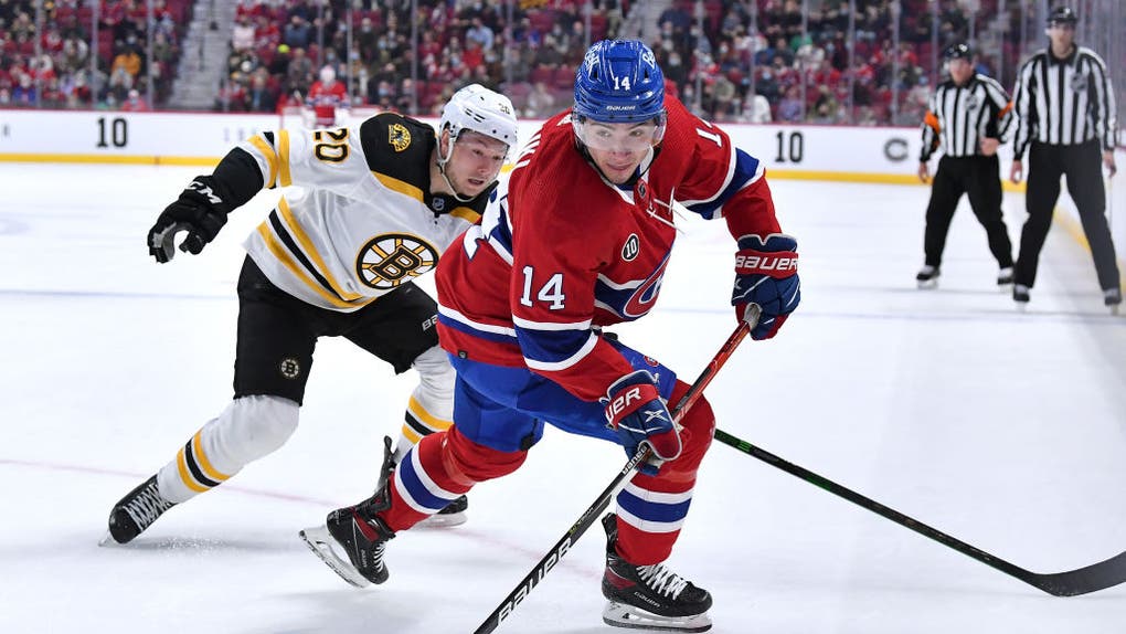 Montreal Canadiens captain Nick Suzuki