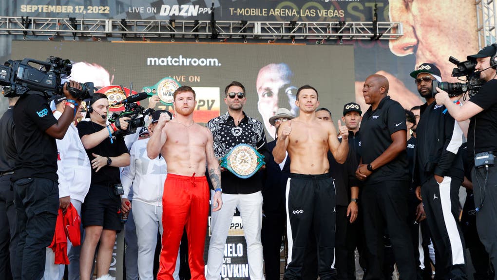 Canelo Alvarez v Gennadiy Golovkin - Weigh-in