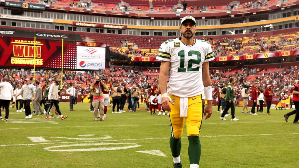 Aaron Rodgers is no longer bullet proof in Green Bay.